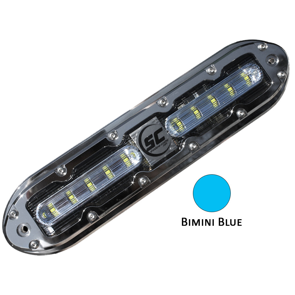 Shadow-Caster SCM-10 LED Underwater Light w/20' Cable - 316 SS Housing - Bimini Blue [SCM-10-BB-20] | Underwater Lighting by Shadow-Caster LED Lighting 