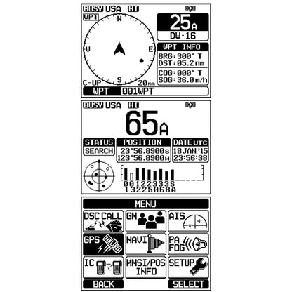 Standard Horizon Quantum GX6000 25W Commercial Grade Fixed Mount VHF w/NMEA 2000, Integrated AIS receiver,  Speaker Mic [GX6000] | VHF - Fixed Mount by Standard Horizon 