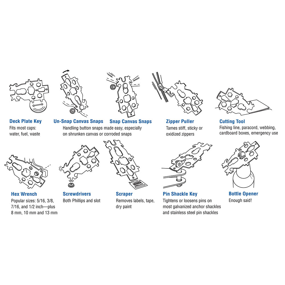 Davis Snap Tool Multi-Key [382] | Accessories by Davis Instruments 