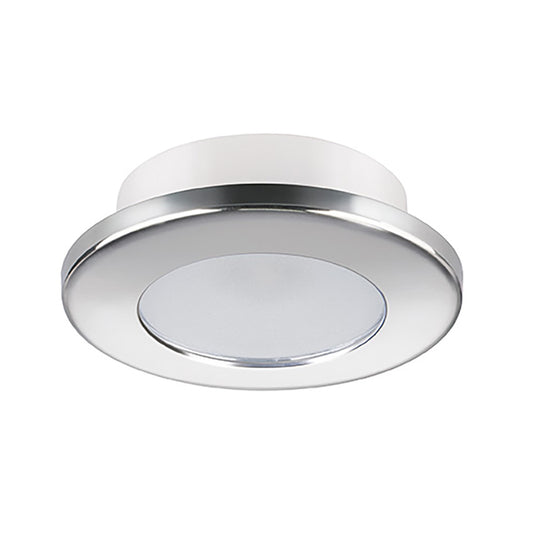Quick Ted C Downlight - Warm White - Stainless Steel - Round Bezel - 2W - IP66