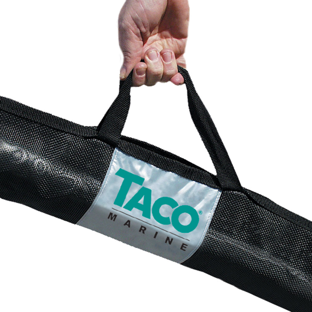 TACO Outrigger Black Mesh Carry Bag - 72" x 12" [COK-0024] | Outrigger Accessories by TACO Marine 