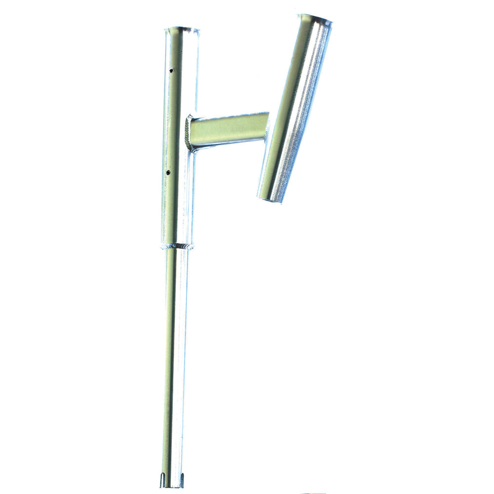 Tigress Dual Aluminum Kite Rod Holder - Straight Butt