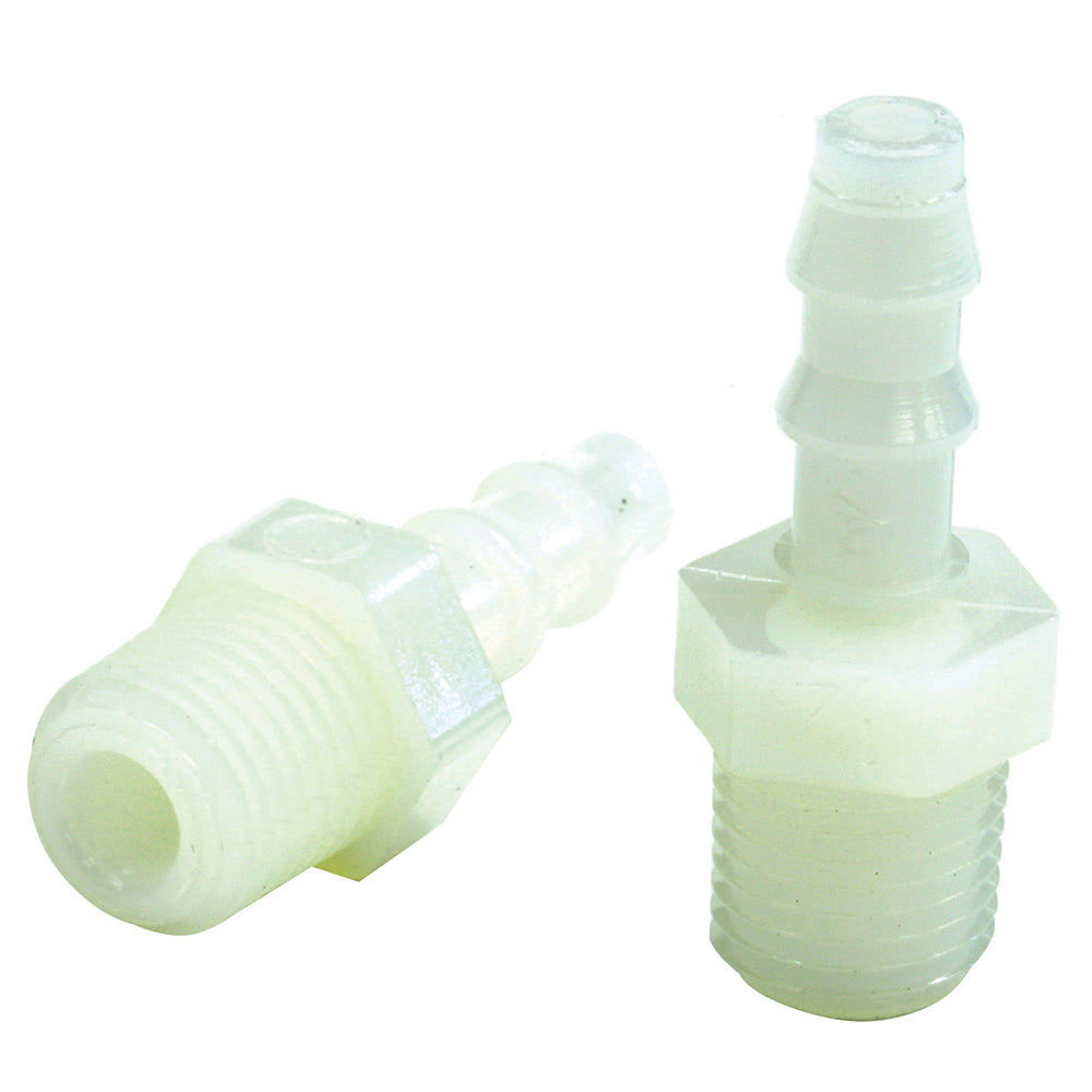 Tigress Nylon Pipe to Hose Adapter - 1/4" IPS