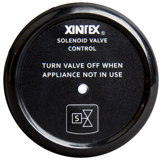 Fireboy-Xintex Propane Control  Solenoid Valve w/Black Bezel Display [C-1B-R] | Fume Detectors by Fireboy-Xintex 