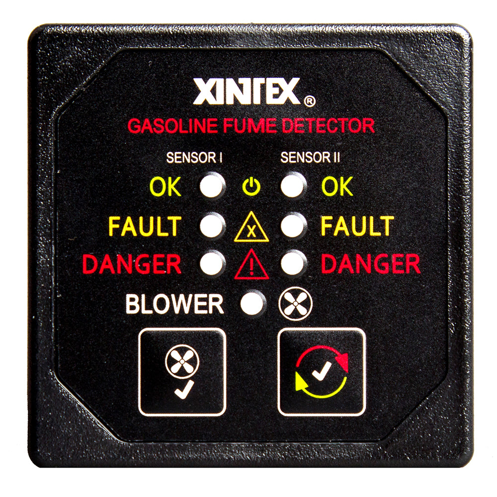 Fireboy-Xintex Gasoline Fume Detector w/Dual Channel  Blower Control - 12/24V [G-2BB-R] | Fume Detectors by Fireboy-Xintex 