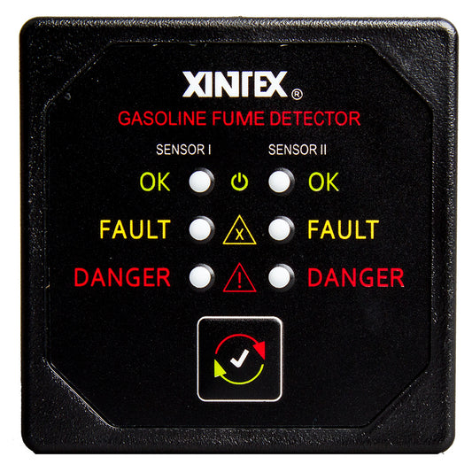 Fireboy-Xintex Gasoline Fume Detector w/Dual Channel - 12/24V [G-2B-R] | Fume Detectors by Fireboy-Xintex 