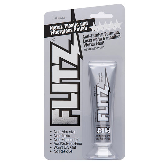 Flitz Polish - Paste - 1.76oz Tube - 6-Pack [BP 03511-6A-6PK] | Cleaning by Flitz 