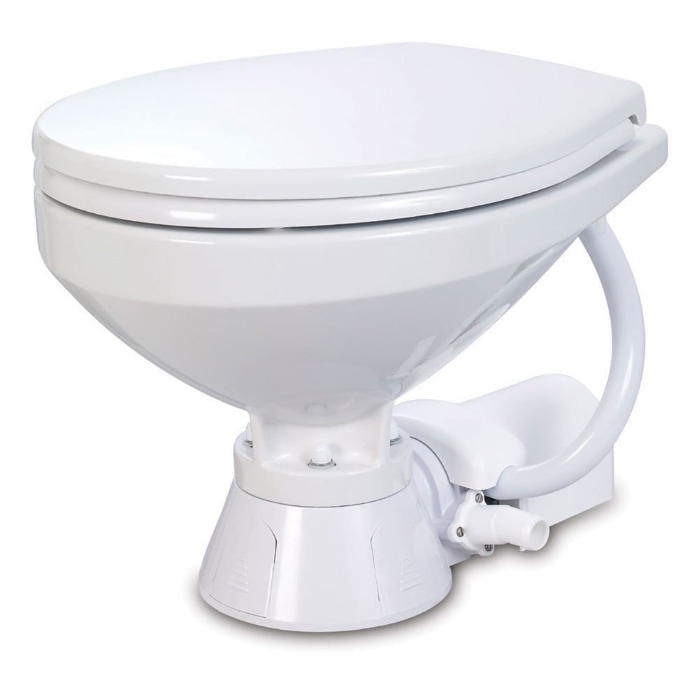 Jabsco Electric Marine Toilet - Regular Bowl w/Soft Close Lid - 24V [37010-4194] | Marine Sanitation by Jabsco 