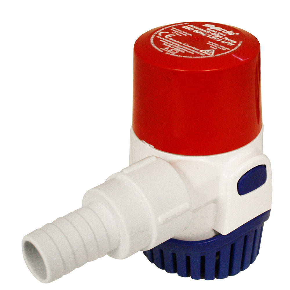 Rule 500GPH Electronic Sensing Bilge Pump - 12V [25SA] | Bilge Pumps by Rule 