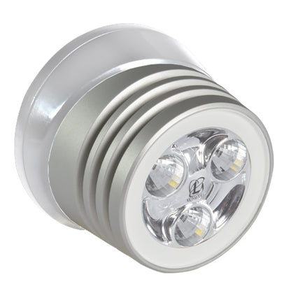 Lumitec Zephyr LED Spreader/Deck Light - Brushed White Base - White Non-Dimming [101325] | Flood/Spreader Lights by Lumitec 