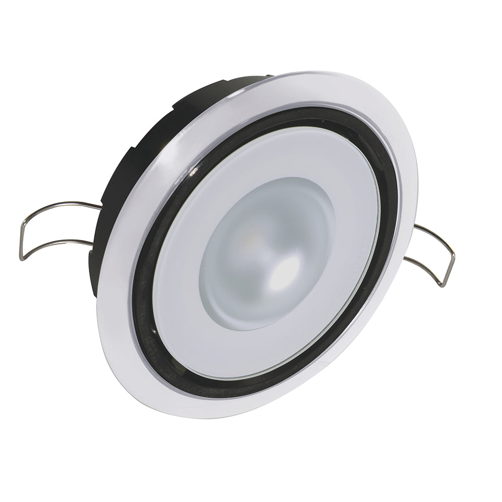 Lumitec Mirage Positionable Down Light - Spectrum RGBW Dimming - White Bezel [115127] | Dome/Down Lights by Lumitec 