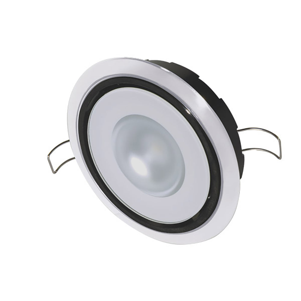 Lumitec Mirage Positionable Down Light - Spectrum RGBW Dimming - White Bezel [115127] | Dome/Down Lights by Lumitec 