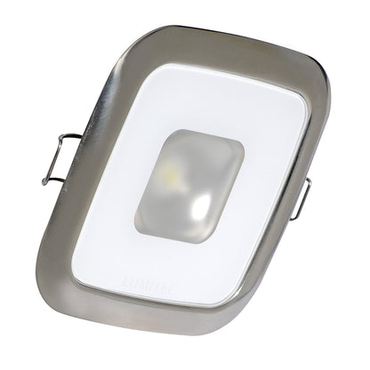 Lumitec Square Mirage Down Light - Warm White Dimming - Hi-CRI - Polished Bezel [116119] | Dome/Down Lights by Lumitec 