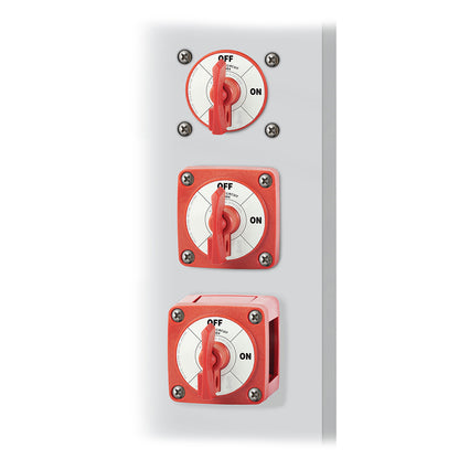 Blue Sea 6004 Single Circuit ON-OFF w/Locking Key - Red [6004] | Battery Management by Blue Sea Systems 