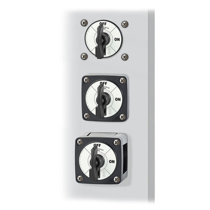 Blue Sea 6004200 Single Circuit ON-OFF w/Locking Key - Black [6004200] | Battery Management by Blue Sea Systems 