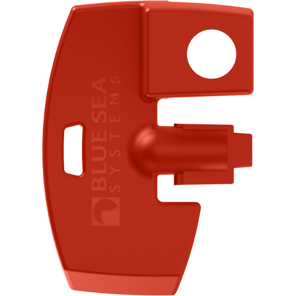 Blue Sea 7903 Battery Switch Key Lock Replacement - Red [7903] | Accessories by Blue Sea Systems 
