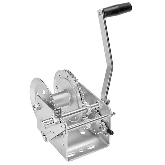 Fulton 2600lb 2-Speed Winch w/Hand Brake [142411] | Trailer Winches by Fulton 