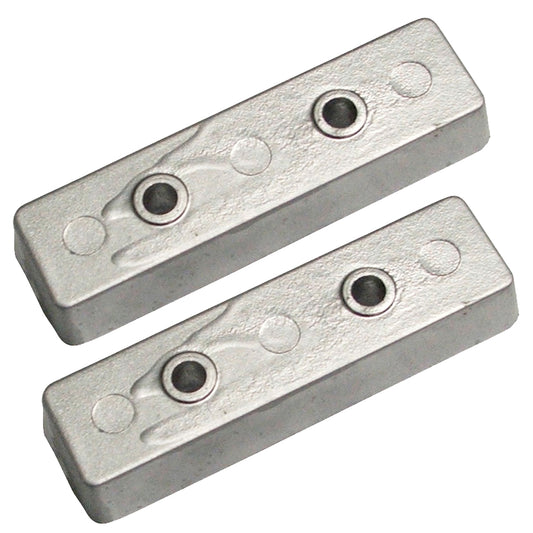 Tecnoseal TEC-BNT Bennett Trim Tab Anode - Zinc - Pair [TEC-BNT] | Anodes by Tecnoseal 