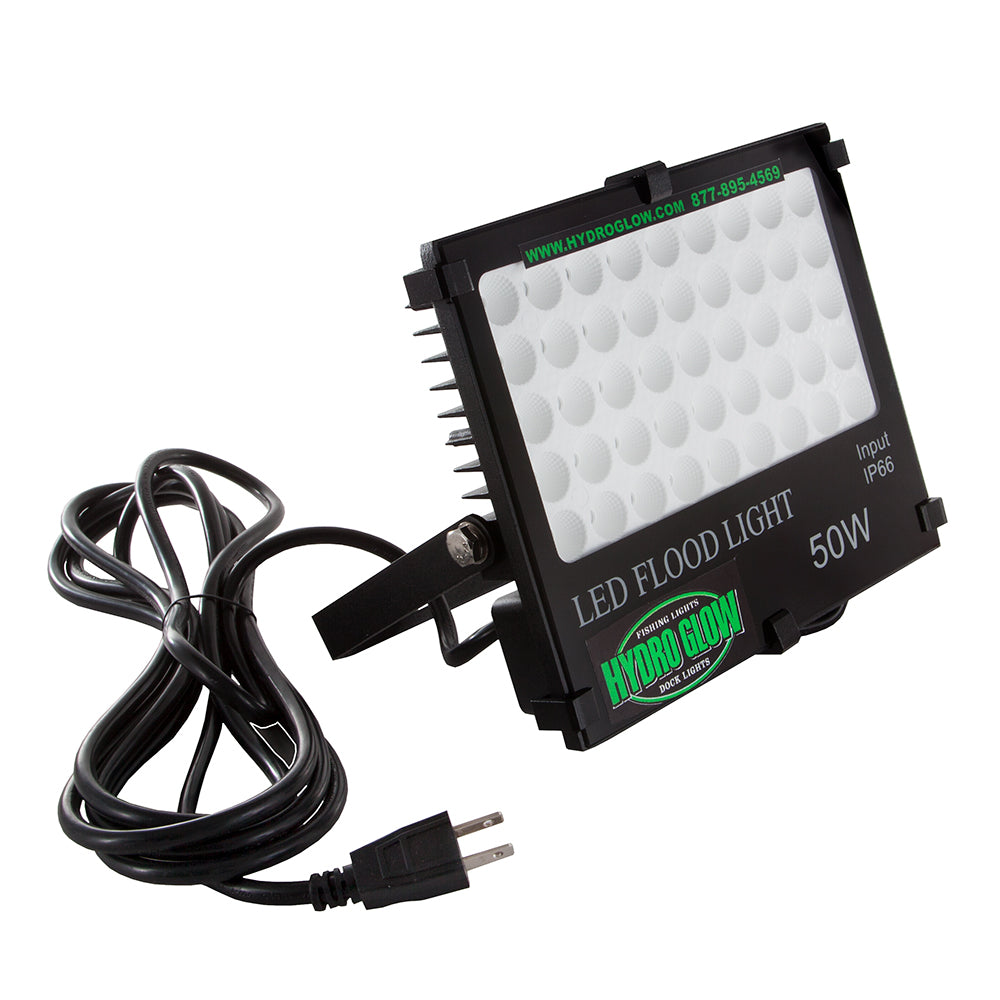 Hydro Glow FL50 50W/120VAC Flood Light - Green [FL50] | Flood/Spreader Lights by Hydro Glow 