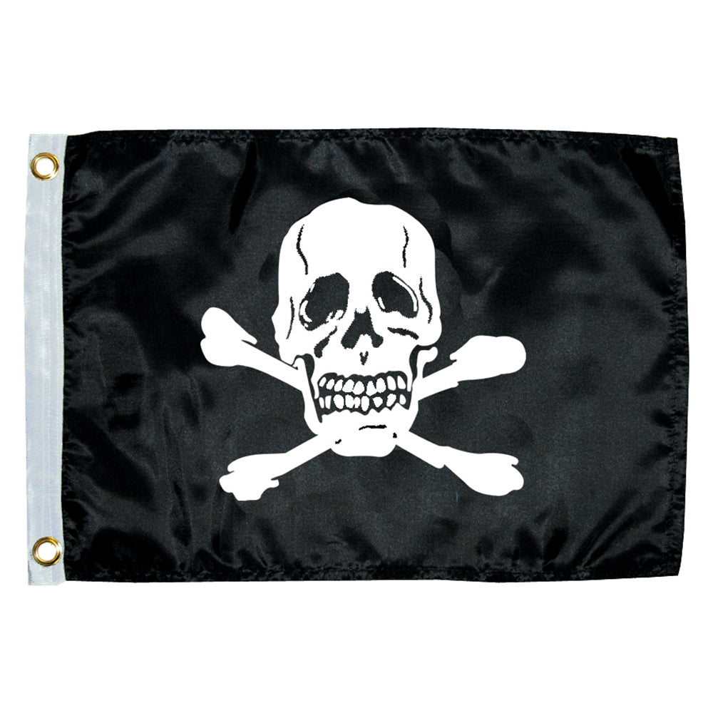 Taylor Made 12" x 18" Jolly Roger Novelty Flag [1818] | Accessories by Taylor Made 