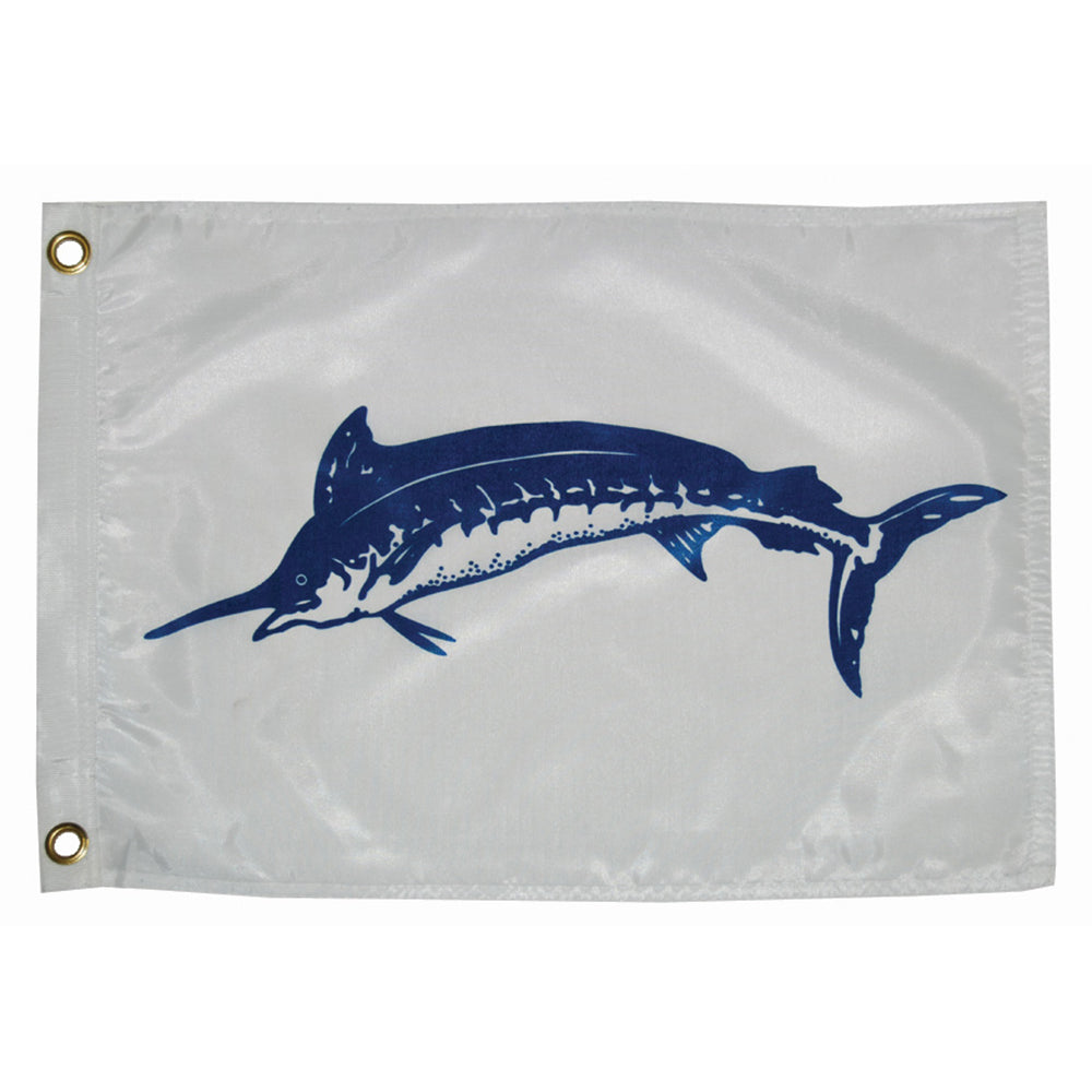Taylor Made 12" x 18"  Blue Marlin Flag [2918] | Accessories by Taylor Made 
