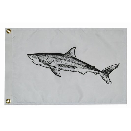 Taylor Made 12" x 18" Shark Flag [3218] | Accessories by Taylor Made 