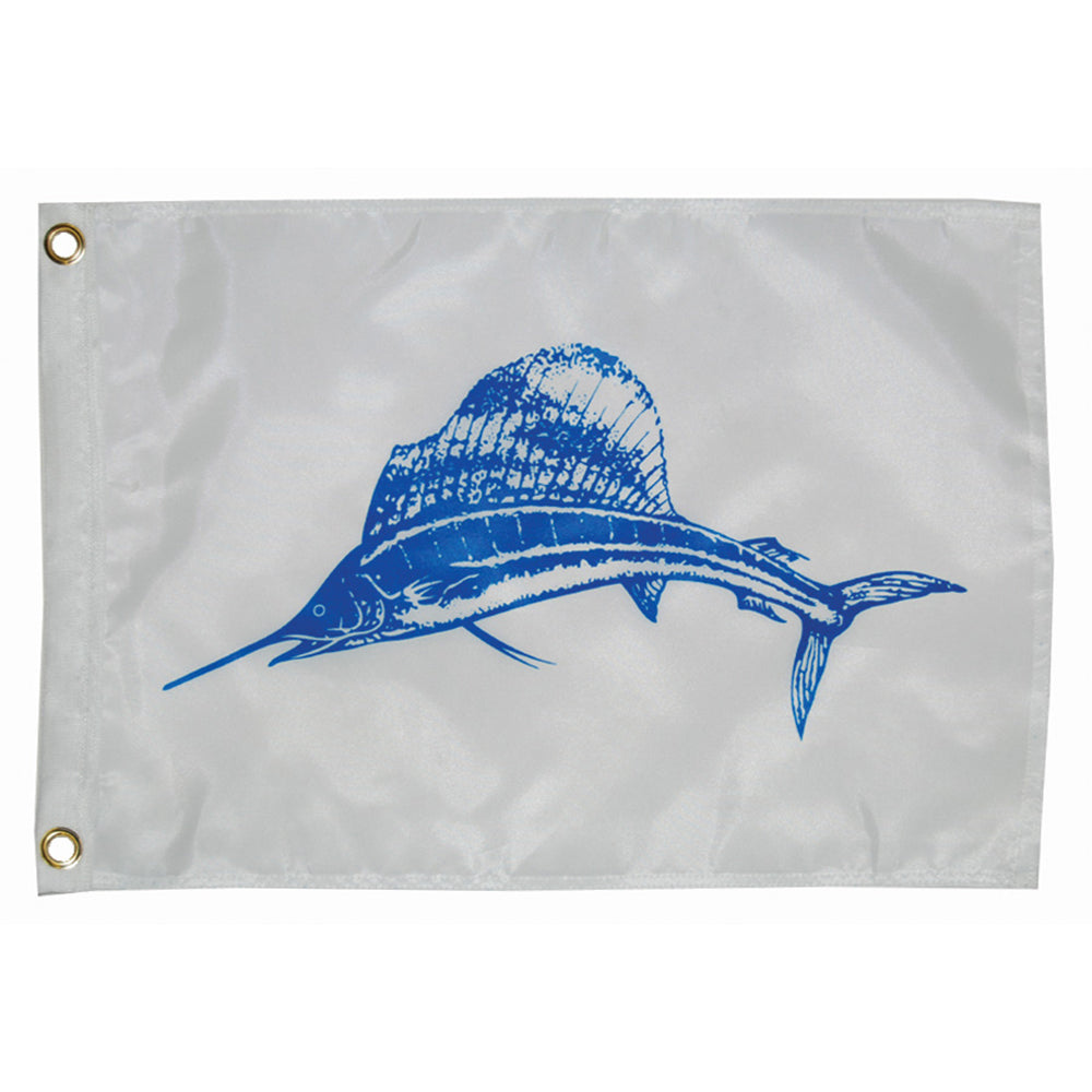 Taylor Made 12" x 18" Sailfish Flag [2818] | Accessories by Taylor Made 