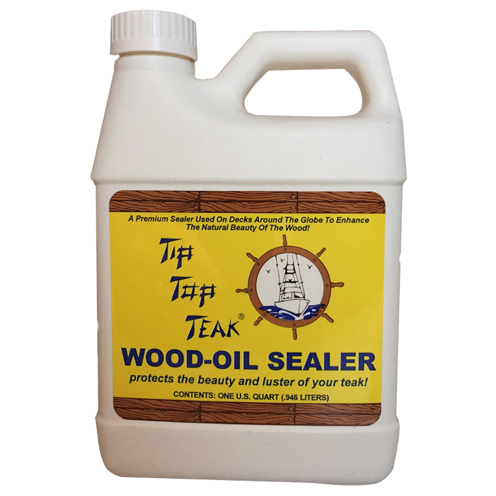 Tip Top Teak Wood Oil Sealer - Quart [TS 1001] | Cleaning by Tip Top Teak 