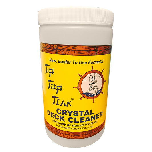 Tip Top Teak Crystal Deck Cleaner - Quart (2lbs 6oz) [TC 2000] | Cleaning by Tip Top Teak 