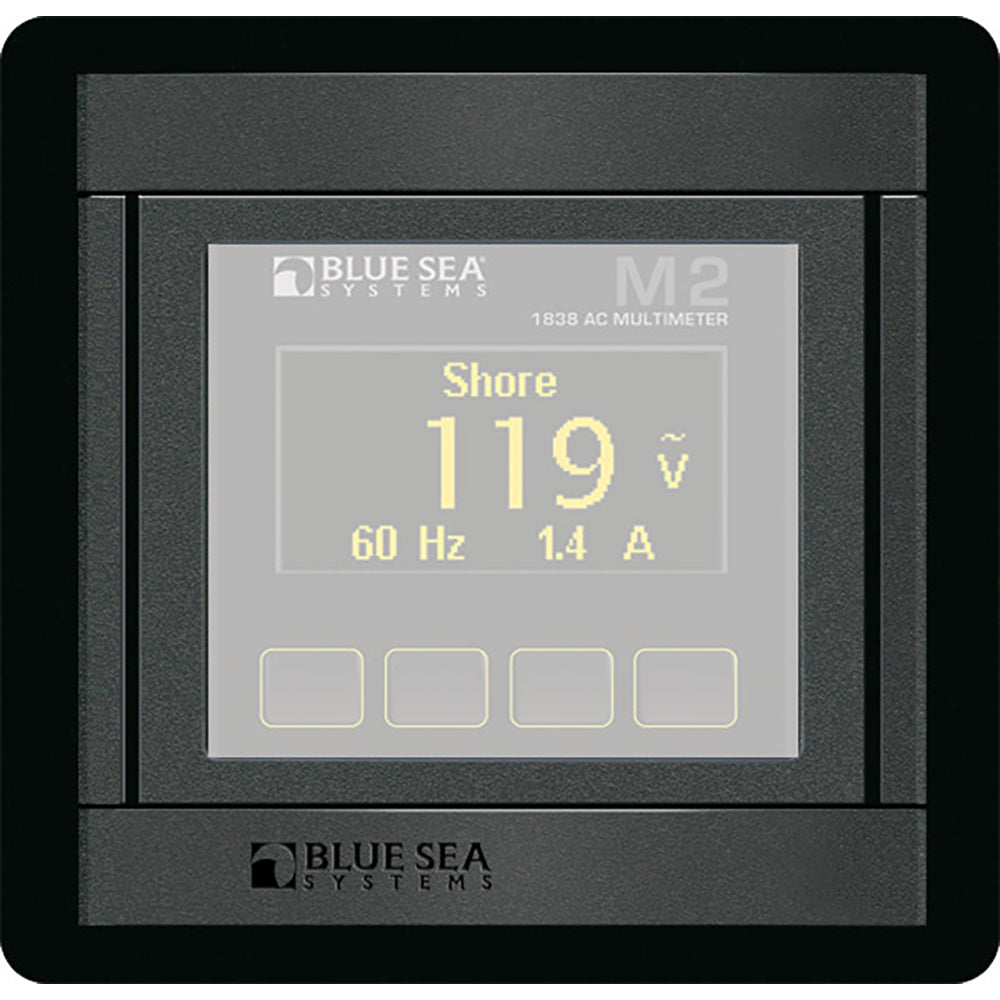 Blue Sea 1525 360 Panel - M2 Monitor Panel Blank [1525] | Electrical Panels by Blue Sea Systems 