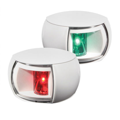 Hella Marine NaviLED Port & Starboard Pair - 2nm - Clear Lens/White Housing [980520911] | Navigation Lights by Hella Marine 