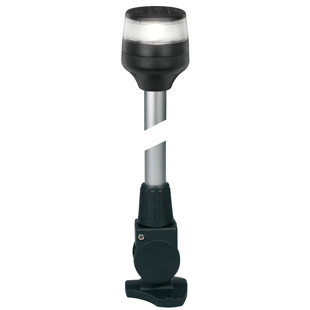 Hella Marine NaviLED 360 Compact All Round Lamp - 2nm - 40" Fold Down Base - Black [980960461] | Navigation Lights by Hella Marine 