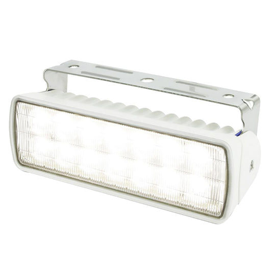 Hella Marine Sea Hawk-XLR LED Floodlight - White LED/White Housing [980740011] | Flood/Spreader Lights by Hella Marine 