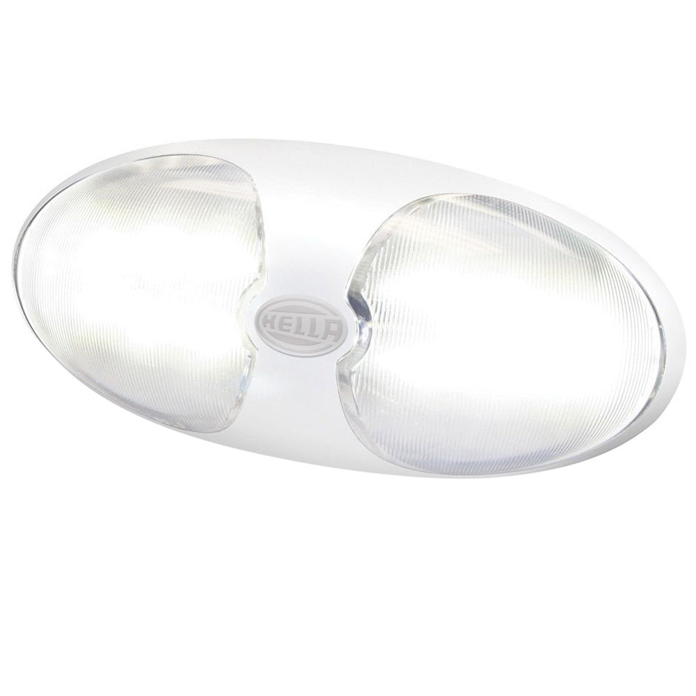 Hella Marine DuraLED 12 Interior/Exterior Lamp - White LED - White Housing [959700101] | Interior / Courtesy Light by Hella Marine 
