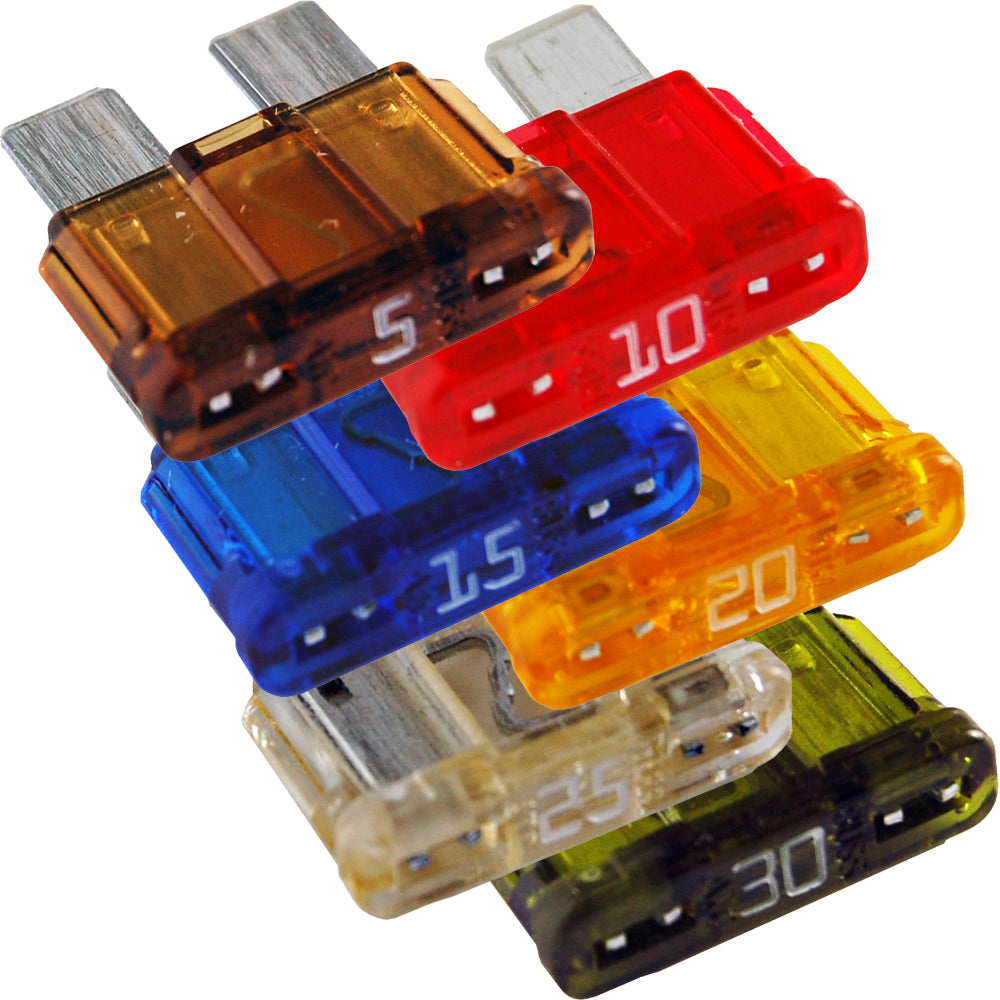 Blue Sea ATC Fuse Kit - 6-Piece [5287] | Fuse Blocks & Fuses by Blue Sea Systems 