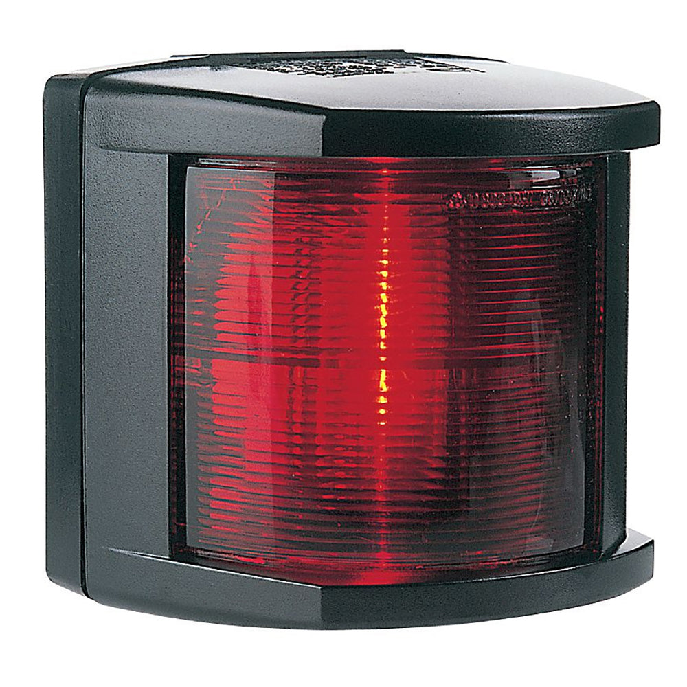 Hella Marine Port Navigation Light - Incandescent - 2nm - Black Housing - 12V [002984335] | Navigation Lights by Hella Marine 
