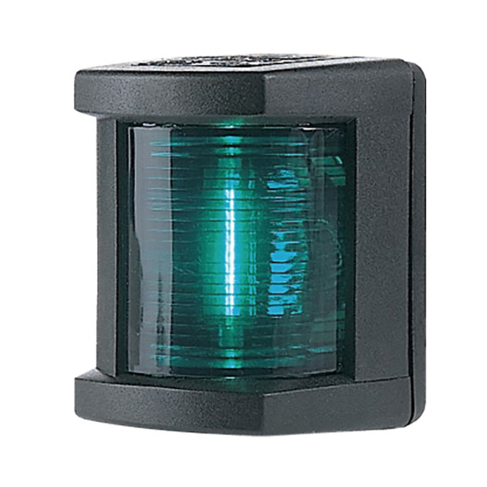 Hella Marine Starboard Navigation Lamp- Incandescent - 1nm - Black Housing - 12V [003562025] | Navigation Lights by Hella Marine 