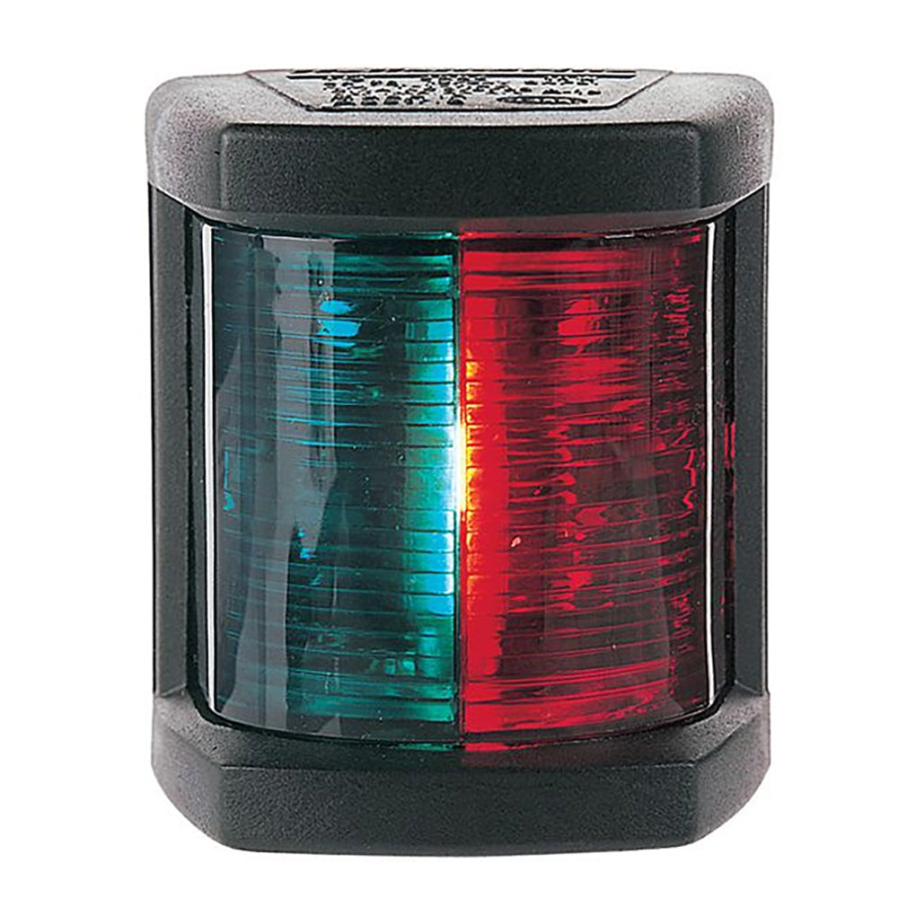 Hella Marine Bi-Color Navigation Lamp- Incandescent - 1nm - Black Housing - 12V [003562045] | Navigation Lights by Hella Marine 