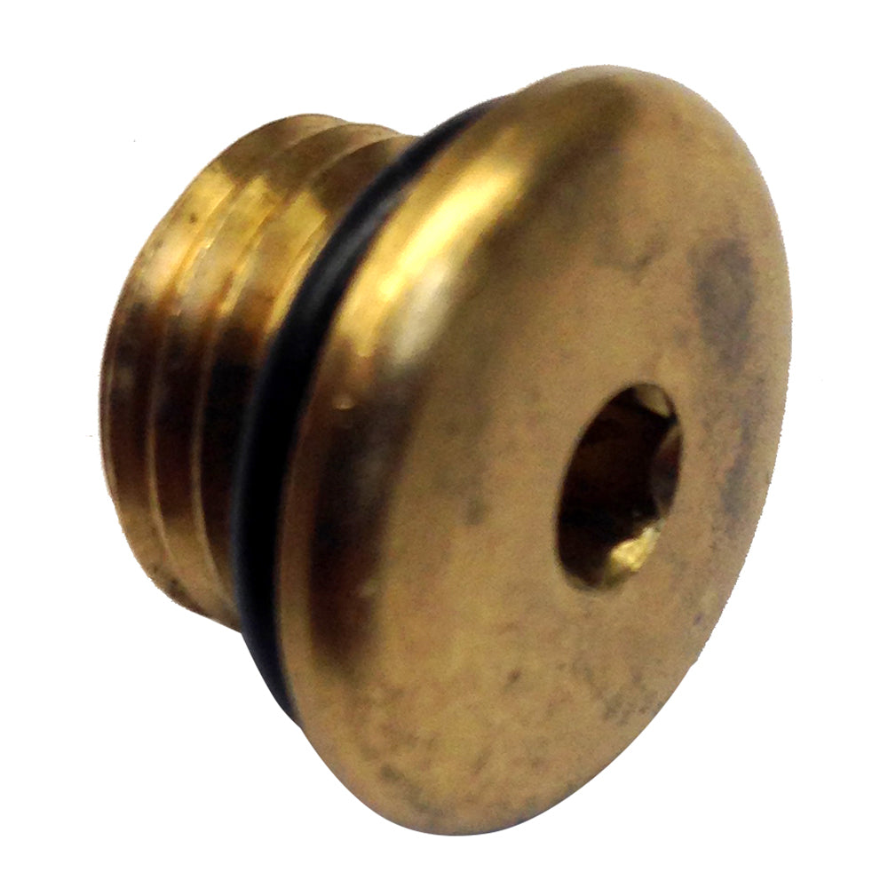 Uflex Brass Plug w/O-Ring for Pumps [71928P] | Steering Systems by Uflex USA 