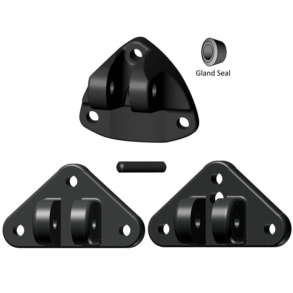 Lenco Universal Actuator Mounting Bracket Replacement Kit [15099-001] | Trim Tab Accessories by Lenco Marine 