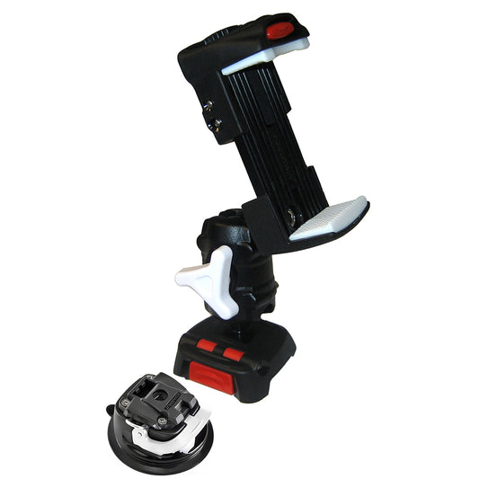 Scanstrut ROKK Mini Mount Kit - Suction Cup Mount - Phone Clamp [RLS-509-405] | Display Mounts by Scanstrut 