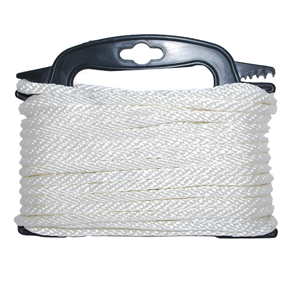 Attwood Braided Nylon Rope - 3/16" x 100' - White [117553-7] | Rope & Chain by Attwood Marine 