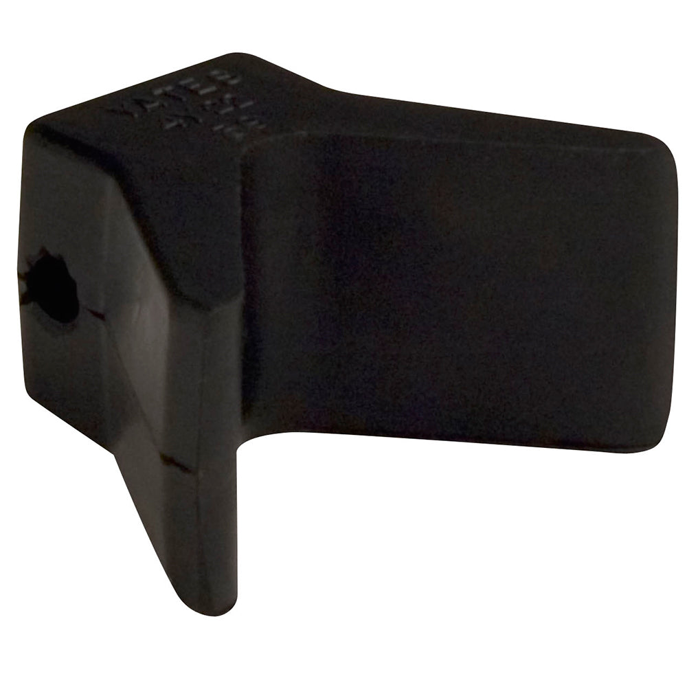 C.E. Smith Bow Y-Stop - 2" x 2" - Black Natural Rubber [29552] | Rollers & Brackets by C.E. Smith 