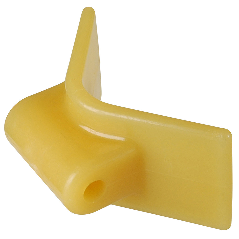 C.E. Smith Bow Y-Stop - 3" x 3" - Yellow [29751] | Rollers & Brackets by C.E. Smith 