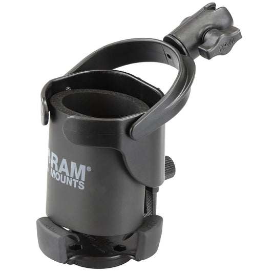 RAM Mount Level Cup XL w/Single Socket for B Size 1" Ball