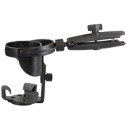 RAM Mount Level Cup XL w/Long Double Socket Arm