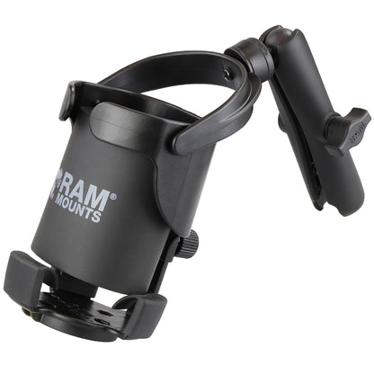 RAM Mount Level Cup XL w/Long Double Socket Arm