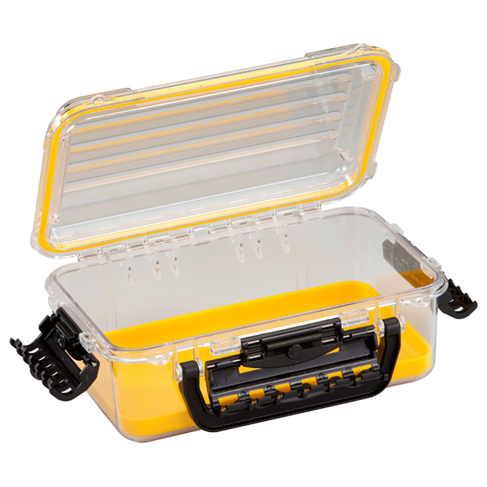 Plano Waterproof Polycarbonate Storage Box - 3600 Size - Yellow/Clear [146000] | Waterproof Bags & Cases by Plano 