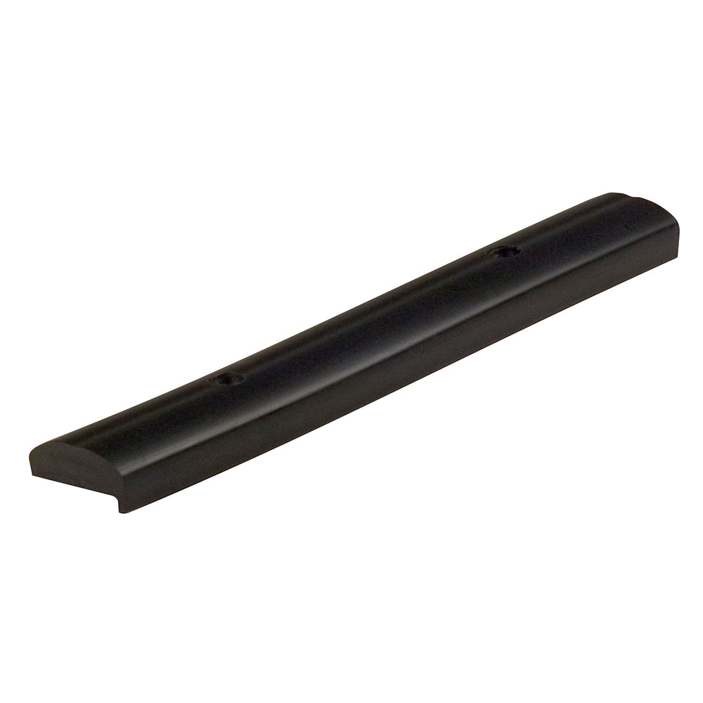 C.E.Smith Flex Keel Pad - Edge Cover Style - 10" x 1-1/2" - Black [16870] | Rollers & Brackets by C.E. Smith 