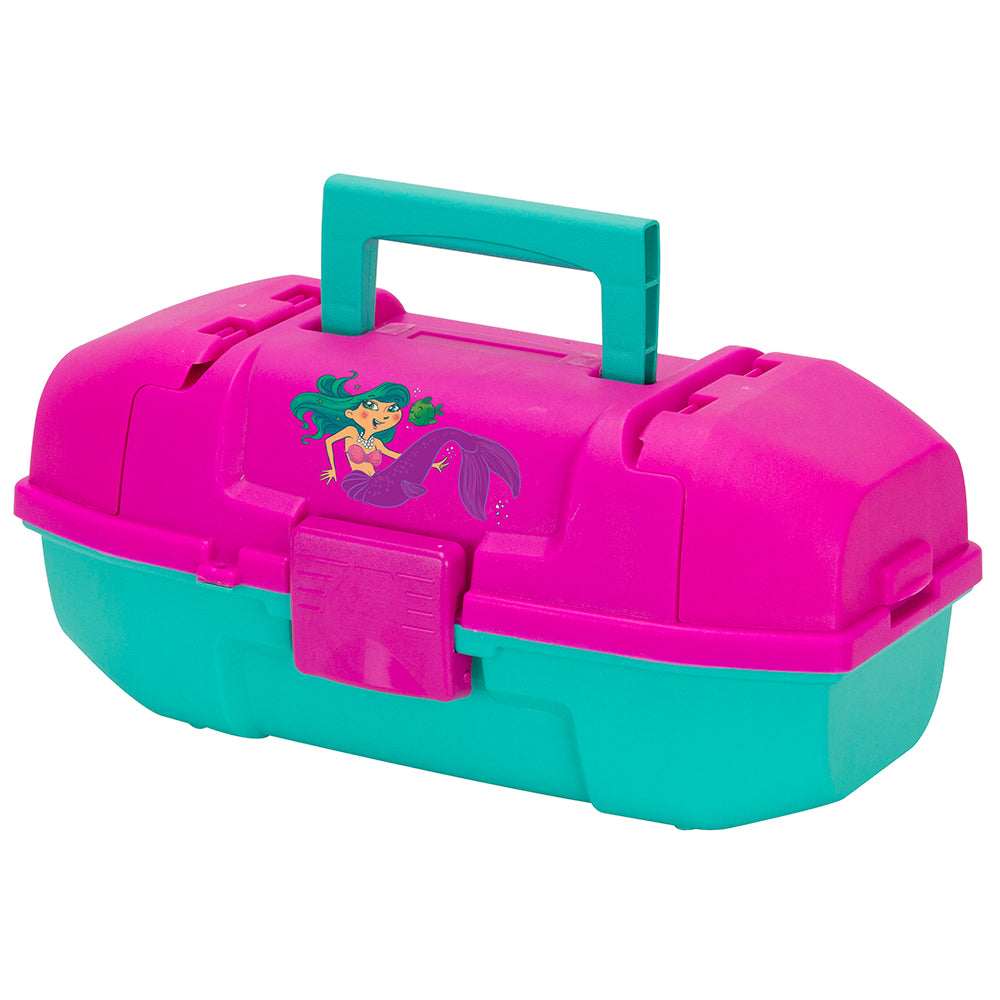 Plano Youth Mermaid Tackle Box - Pink/Turquoise [500102] | Tackle Storage by Plano 